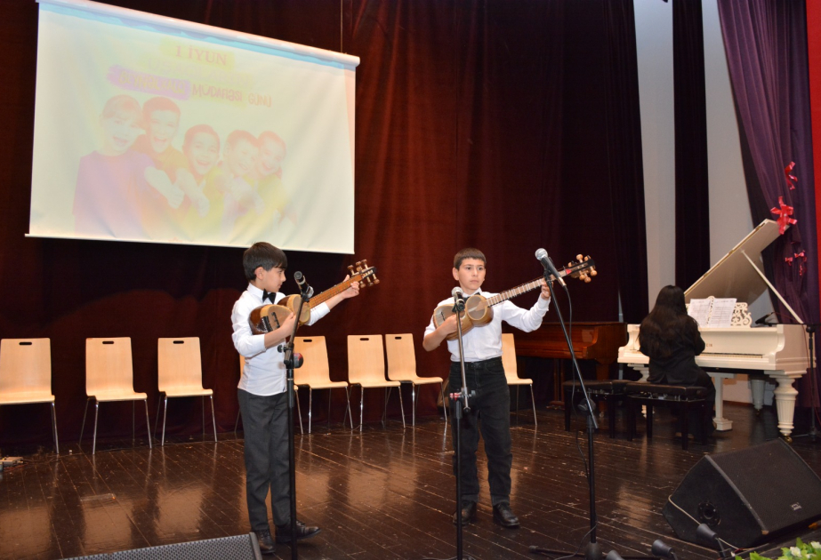 Şamaxıda uşaqlar üçün musiqili proqram təşkil edilib