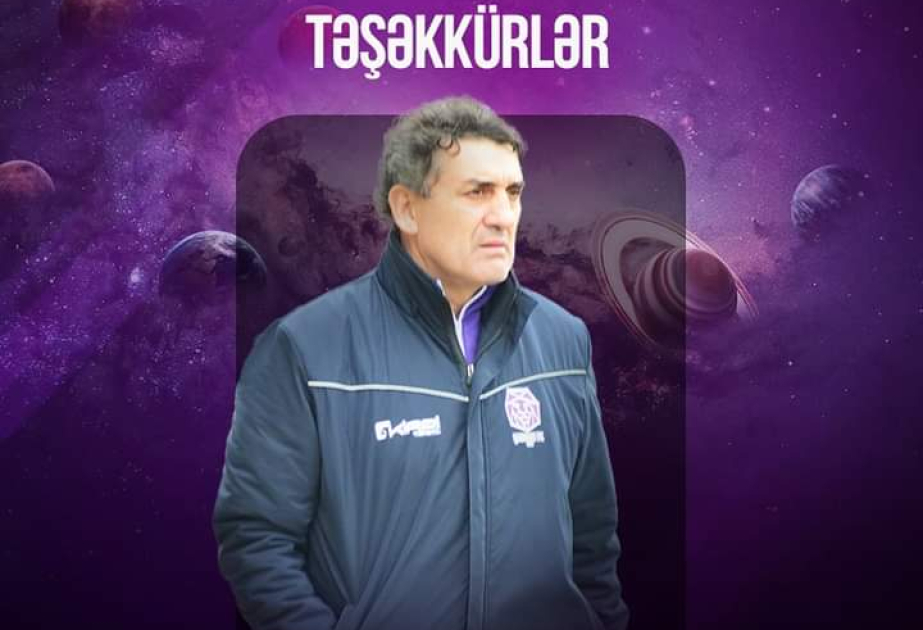 Azərbaycan Premyer Liqasına yüksələn klub baş məşqçi ilə yollarını ayırıb