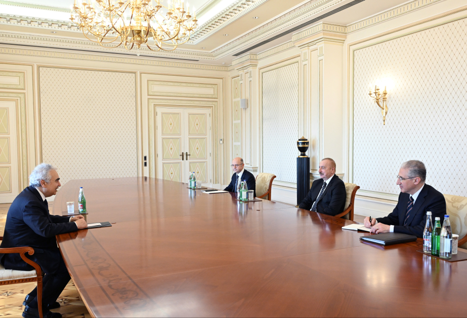 Президент Ильхам Алиев принял исполнительного директора Международного энергетического агентства ОБНОВЛЕНО ВИДЕО
