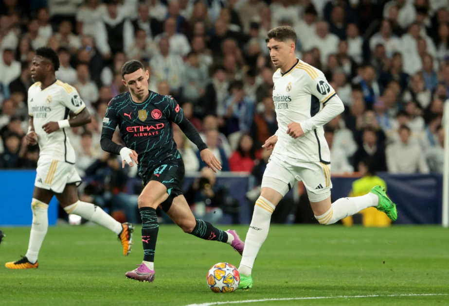 Valverde's goal against Manchester City voted best of the Champions League 2023/24