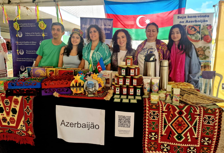 Azərbaycan Braziliyada Beynəlxalq Milli Mətbəx və Mədəniyyət sərgisində təmsil olunub