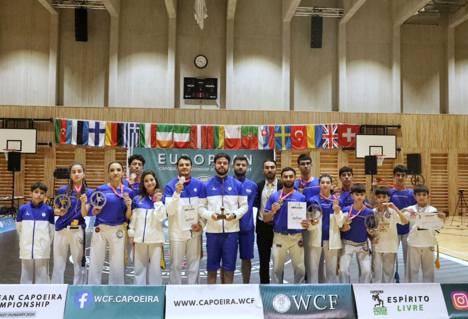Azerbaijani capoeira fighters shine in European Championship in Hungary