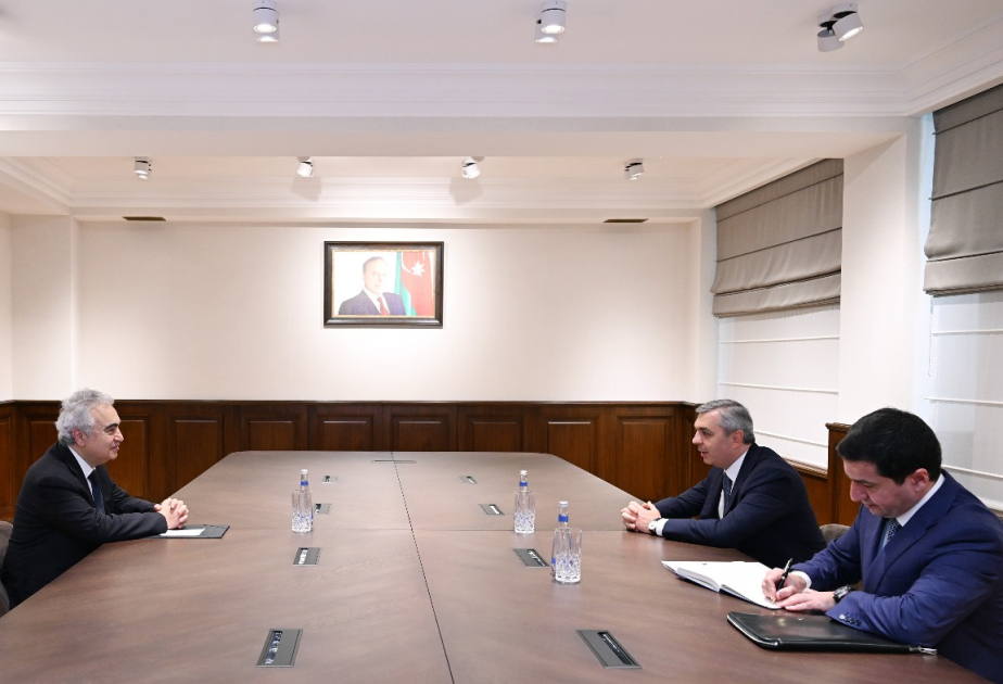 El Jefe de la Administración Presidencial de Azerbaiyán se reúne con el Director Ejecutivo de la Agencia Internacional de la Energía