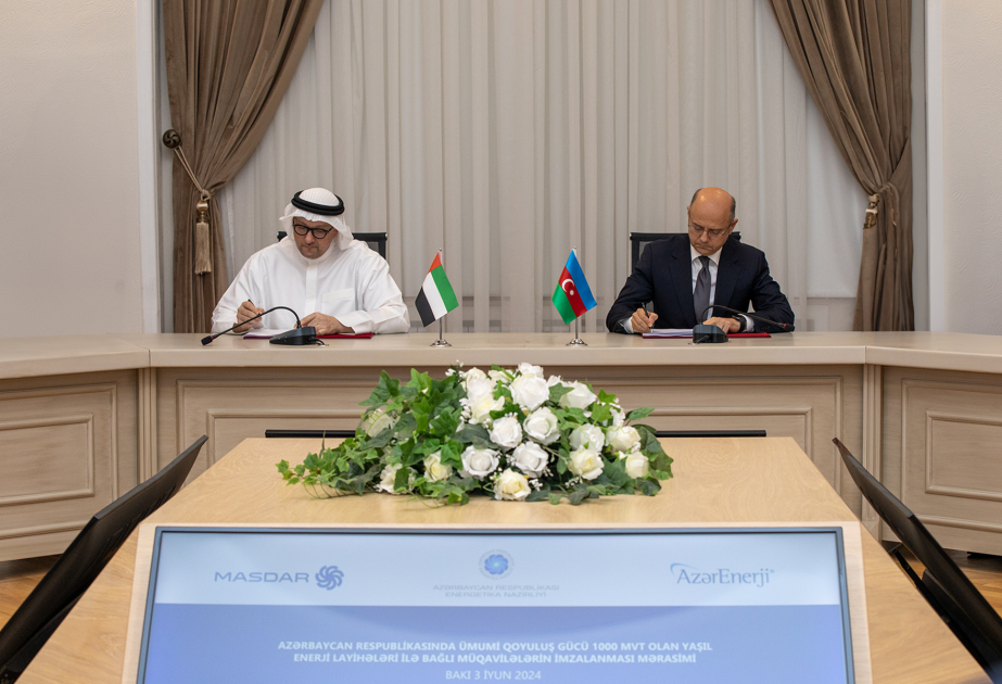 Masdar реализует еще несколько проектов зеленой энергии в Азербайджане
