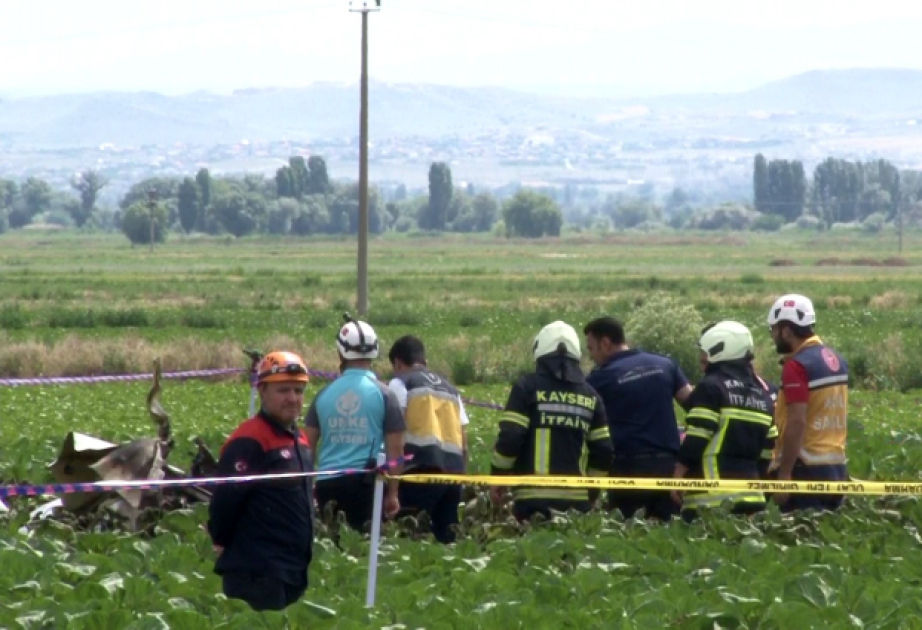 В Кайсери разбился учебный самолет ВВС Турции, пилоты погибли