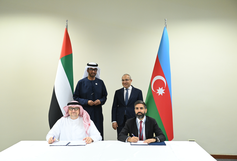SOCAR и Masdar подписали соглашение акционеров по трем проектам
