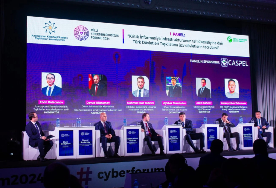 Kibertəhlükəsizlik forumu ilə bağlı 5 türk dövlətinin nümayəndəsi Bakıdadır