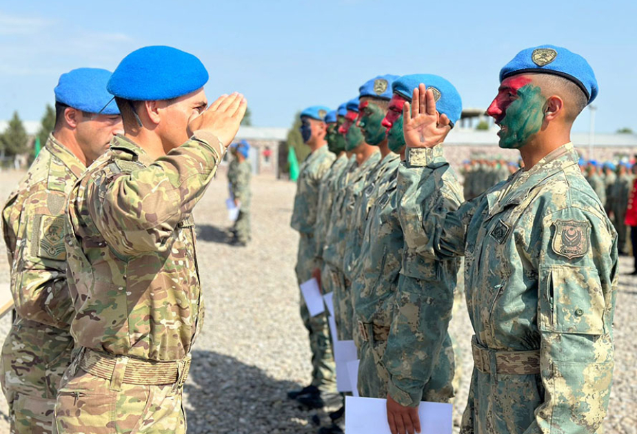 "Komando başlanğıc kursu"nun buraxılış mərasimi keçirilib