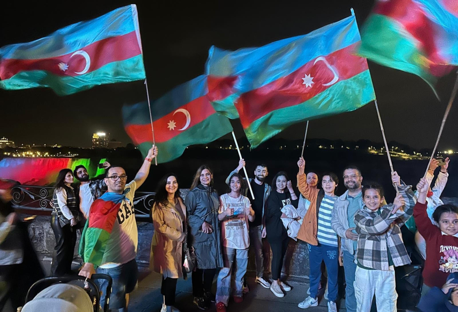 Kanadanın Niaqara Fols şəhərində Azərbaycanın Müstəqillik Günü qeyd edilib