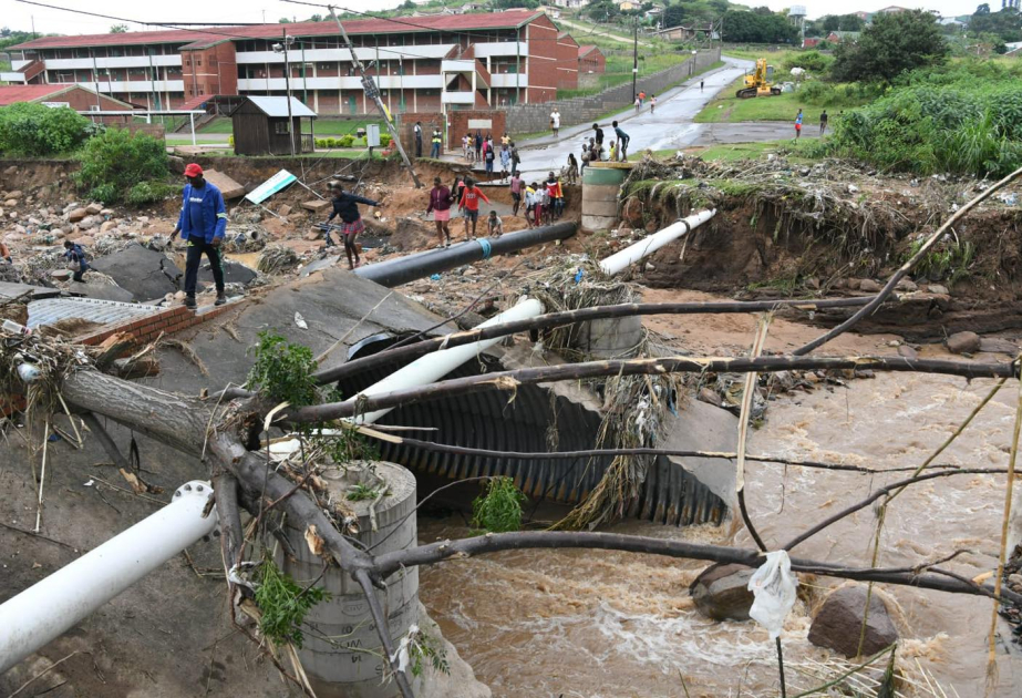 10 killed by storm in South Africa's KwaZulu-Natal Province