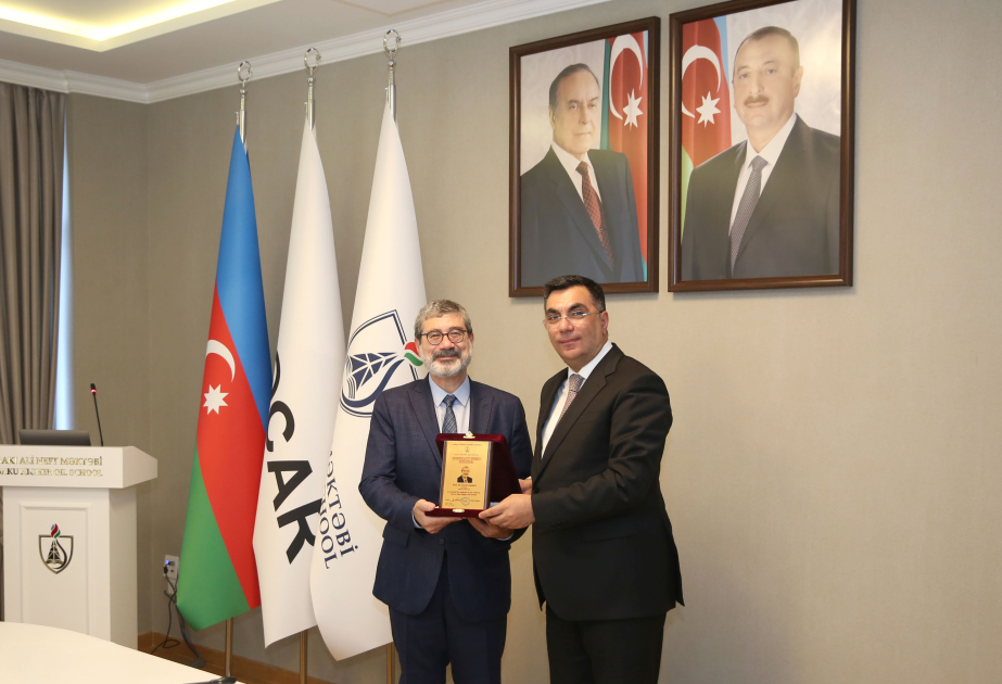 President of Sabanci University visits Baku Higher Oil School