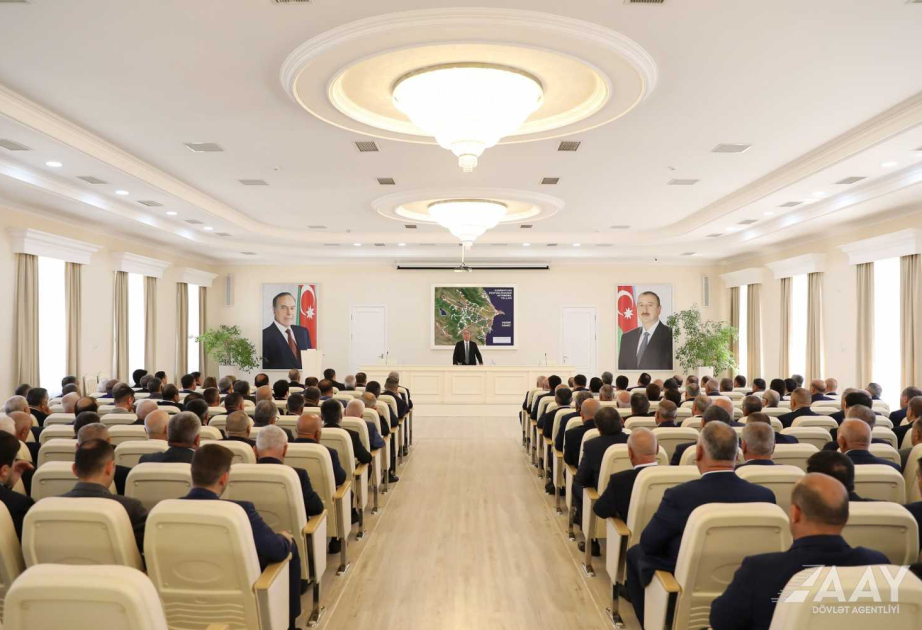 İdarə rəisi: Antiterror tədbirləri nəticəsində azad olunmuş ərazilərdə 7 avtomobil yolunun tikintisinə başlanılıb