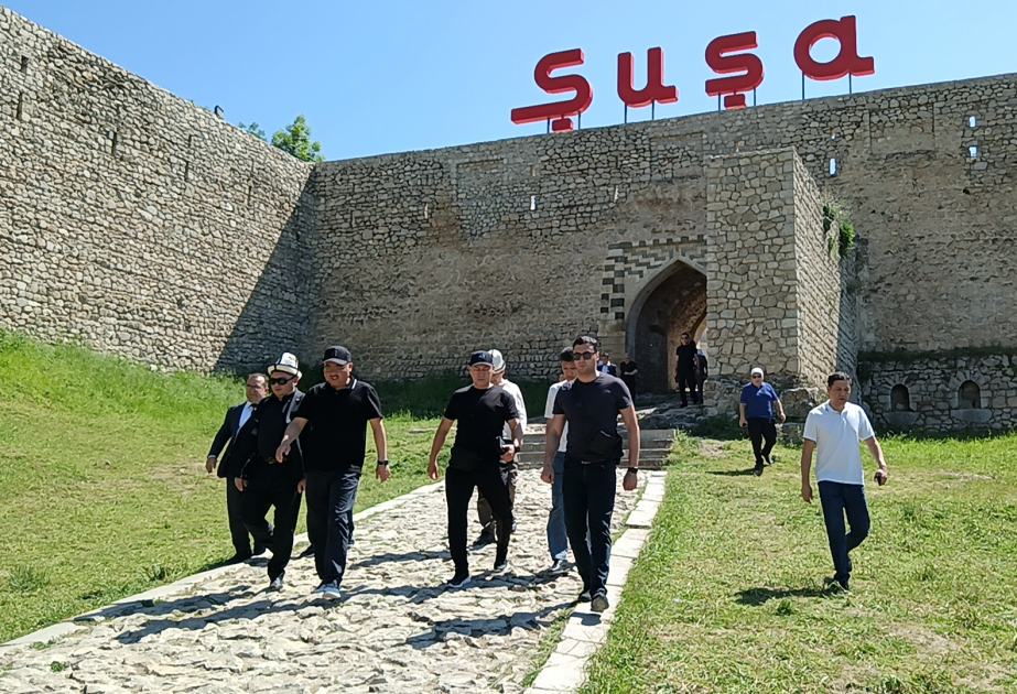 Kyrgyz parliamentarian delegation visits Shusha