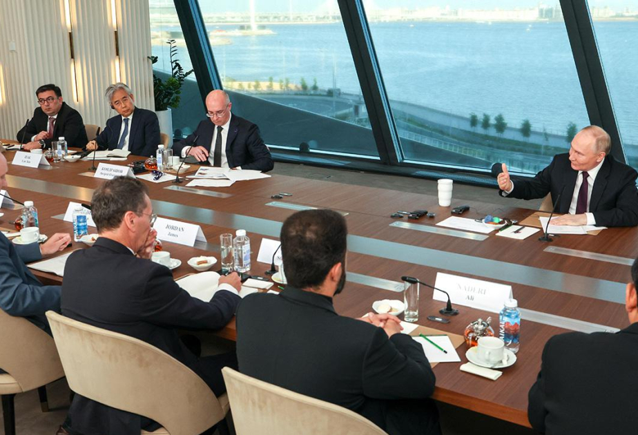 President Vladimir Putin: Relations between Russia and Azerbaijan are evolving successfully, reliably and very pragmatically