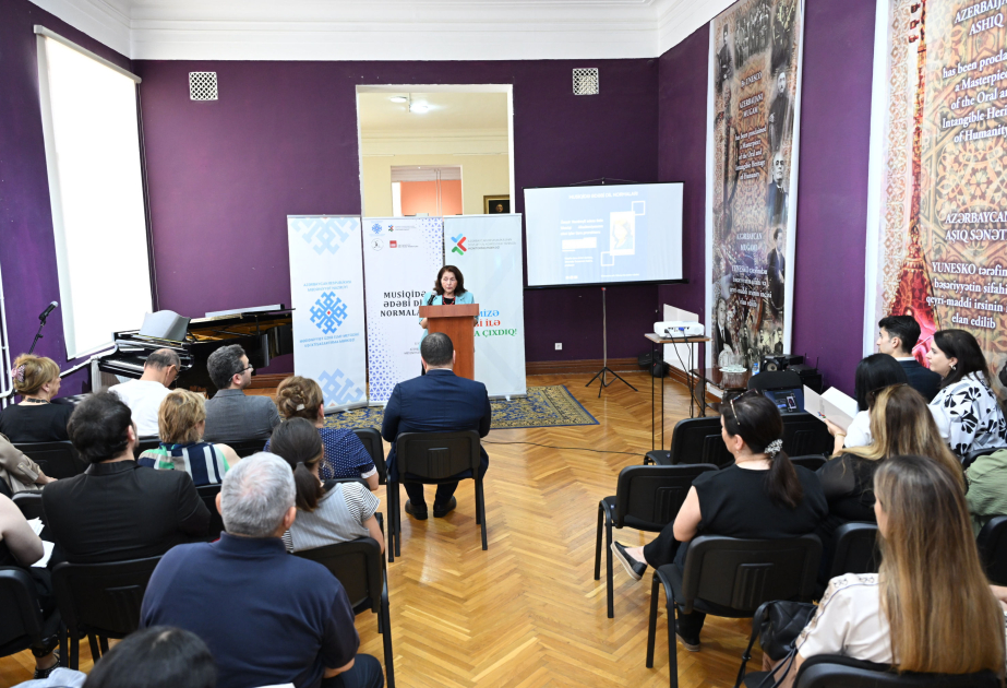 Musiqi Mədəniyyəti Dövlət Muzeyində "Musiqidə ədəbi dil normaları" adlı seminar keçirilib