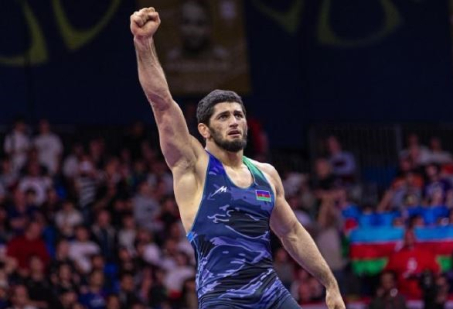Aserbaidschanischer Freistilringer im Finale der Budapest Ranking Series