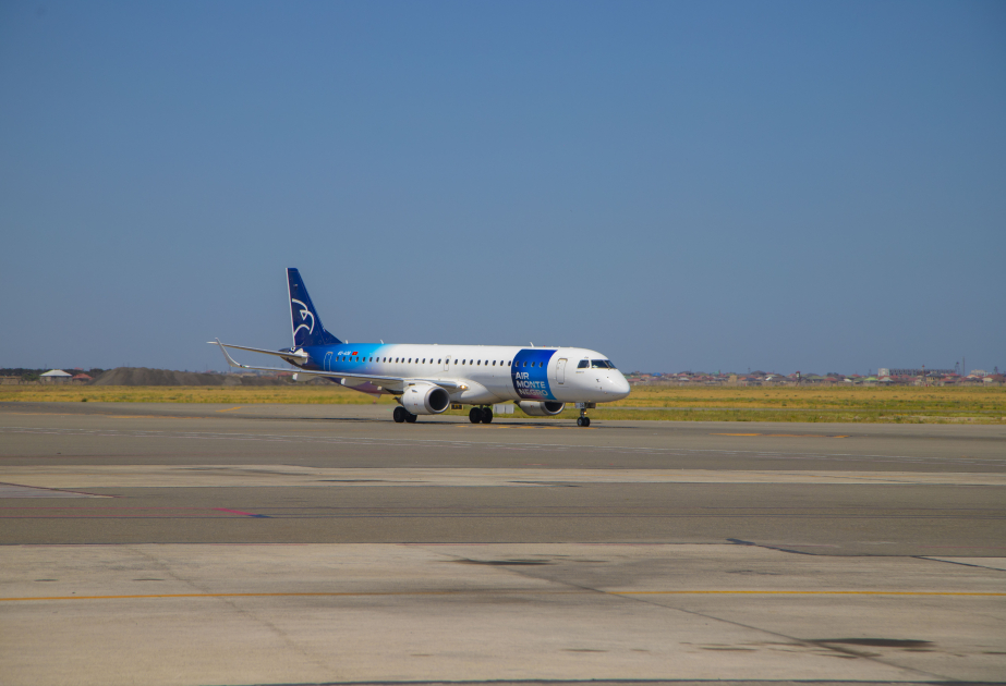 Bakı hava limanı “Air Montenegro” aviaşirkətinin ilk reysini qarşılayıb