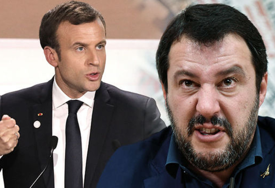 Salvini Makronu cinayətkar və idarəolunmaz tip adlandırıb