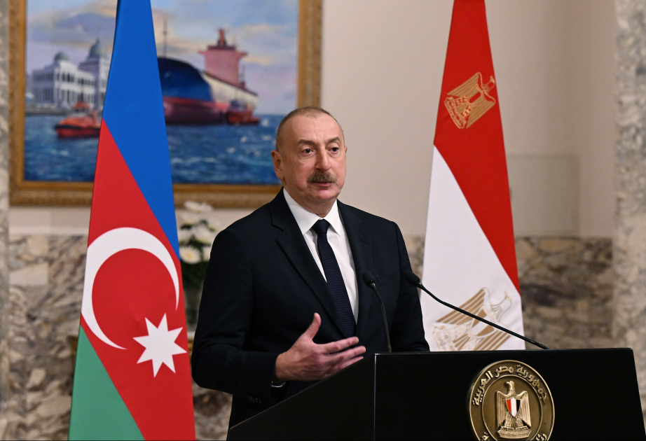 Президент Ильхам Алиев: Политический диалог с Египтом носит регулярный характер ВИДЕО