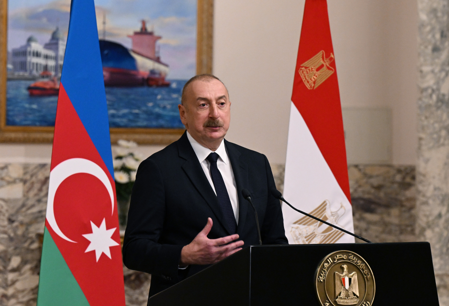الرئيس إلهام علييف: ازداد حجم التبادل التجاري بين أذربيجان ومصر عدة مرات