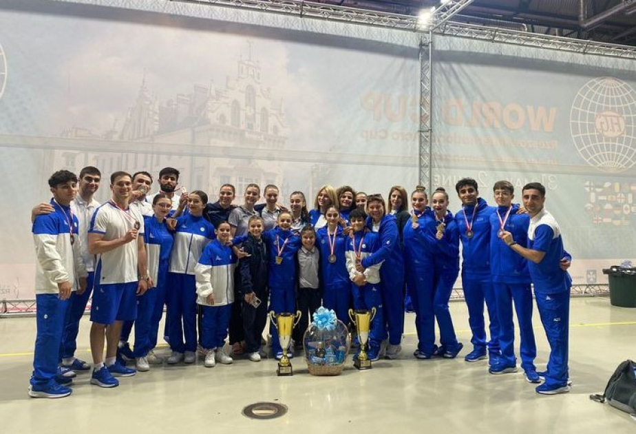 Azerbaijani acrobatic gymnasts seal stunning Cup win, leading the way in 2024 Acrobatic World Cup series