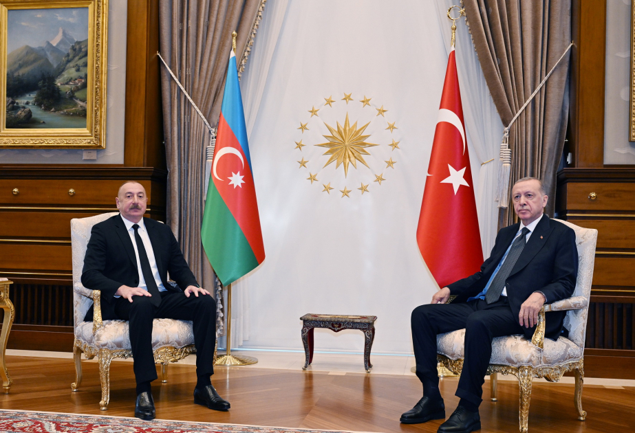 В Анкаре состоялась встреча Президента Ильхама Алиева и Президента Реджепа Тайипа Эрдогана один на один  ОБНОВЛЕНО-2 ВИДЕО