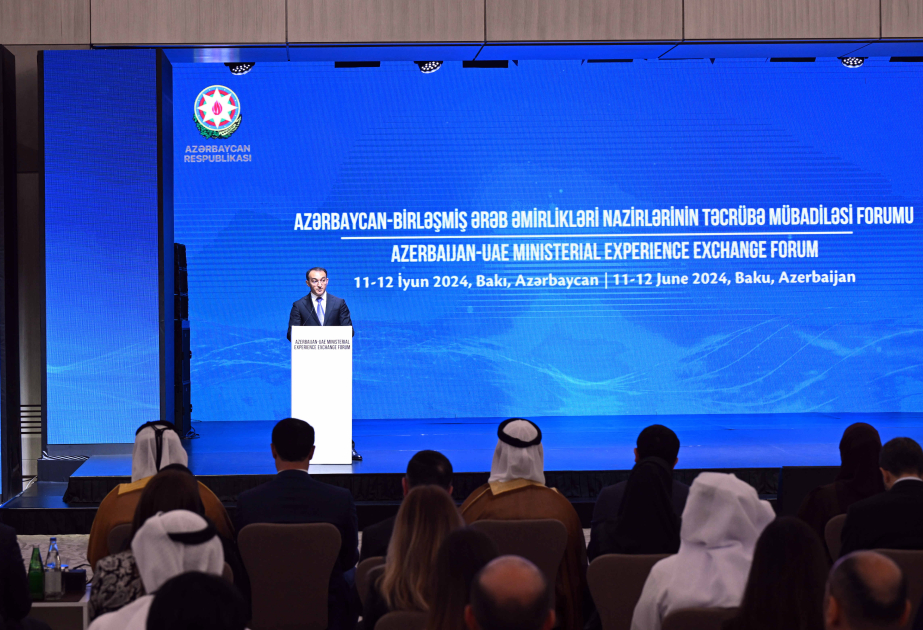 Baku hosts Azerbaijan-UAE Ministerial Experience Exchange Forum VIDEO