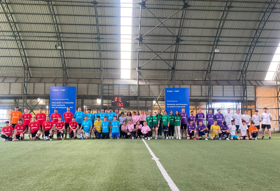 UNHCR, AFFA host inclusive mini-football tournament in Baku