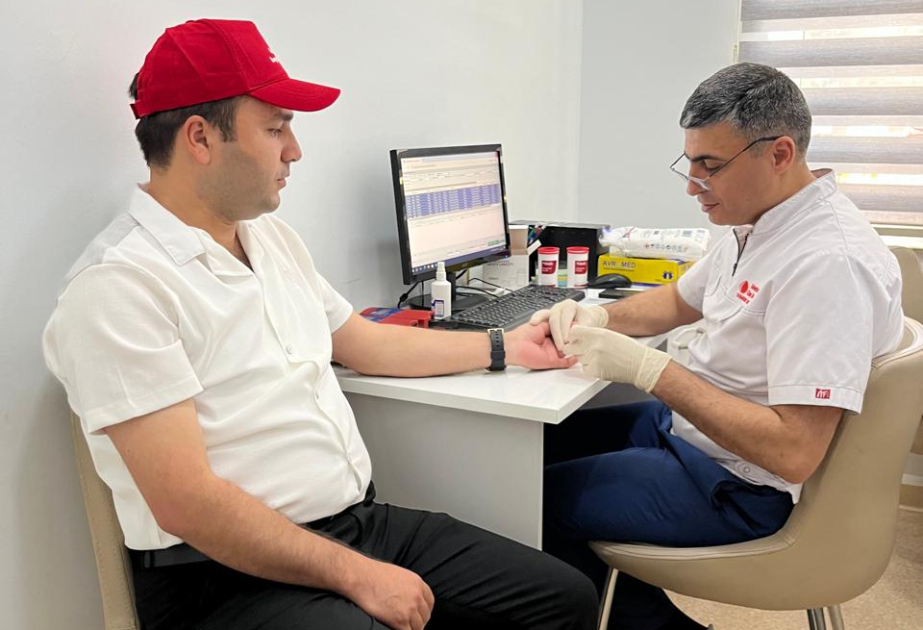 Sumqayıt gəncləri qanvermə aksiyasına qoşulub