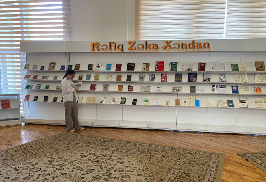 Milli Kitabxanada “Rəfiq Zəka Xəndan” adlı kitab sərgisi açılıb