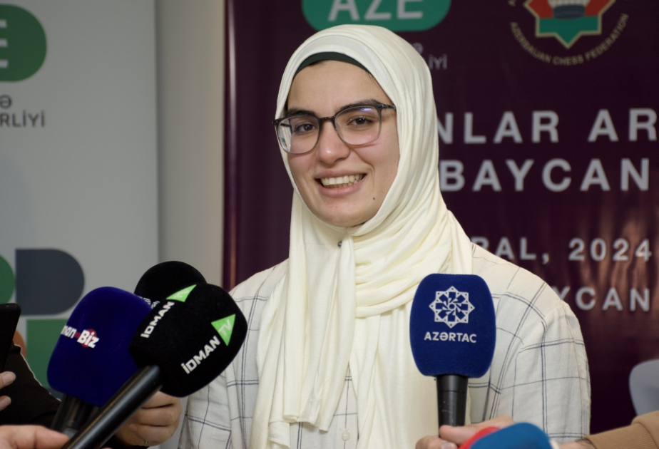 الأستاذة الدولية الأذربيجانية الشابة: برونزية البطولة العالمية ليست بنتيجة سيئة