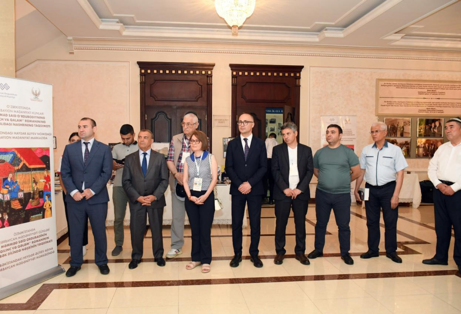 Daşkənddə özbək dilinə tərcümə edilmiş "Qılınc və qələm" romanının təqdimatı olub
