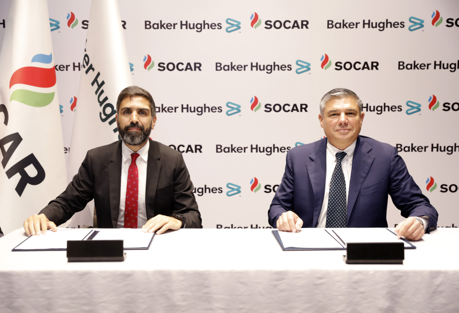 SOCAR ilə “Baker Hughes” şirkəti arasında Əməkdaşlıq Sazişi imzalanıb
