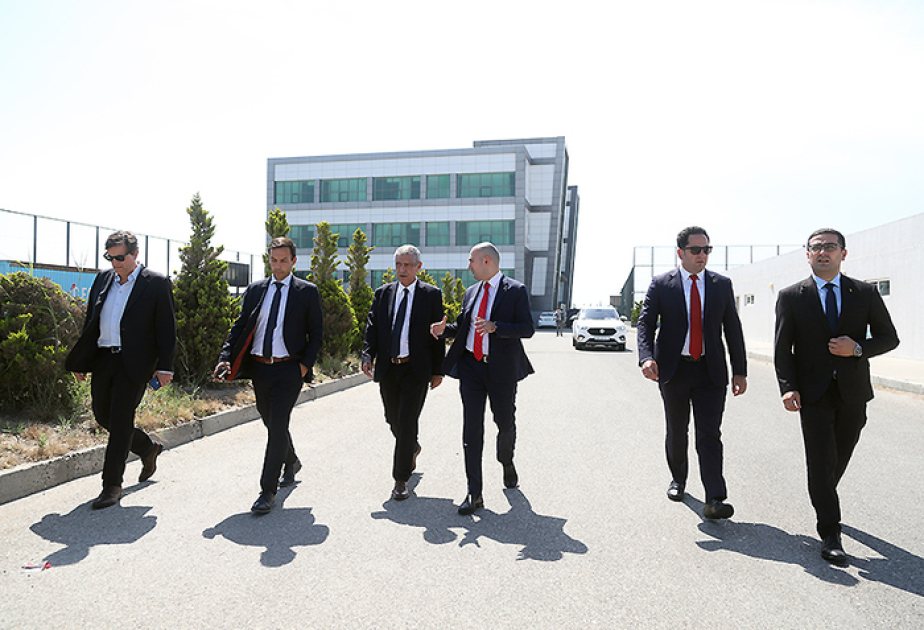 Fernandu Santuş Bakıda yerləşən idman obyektləri ilə tanış olub