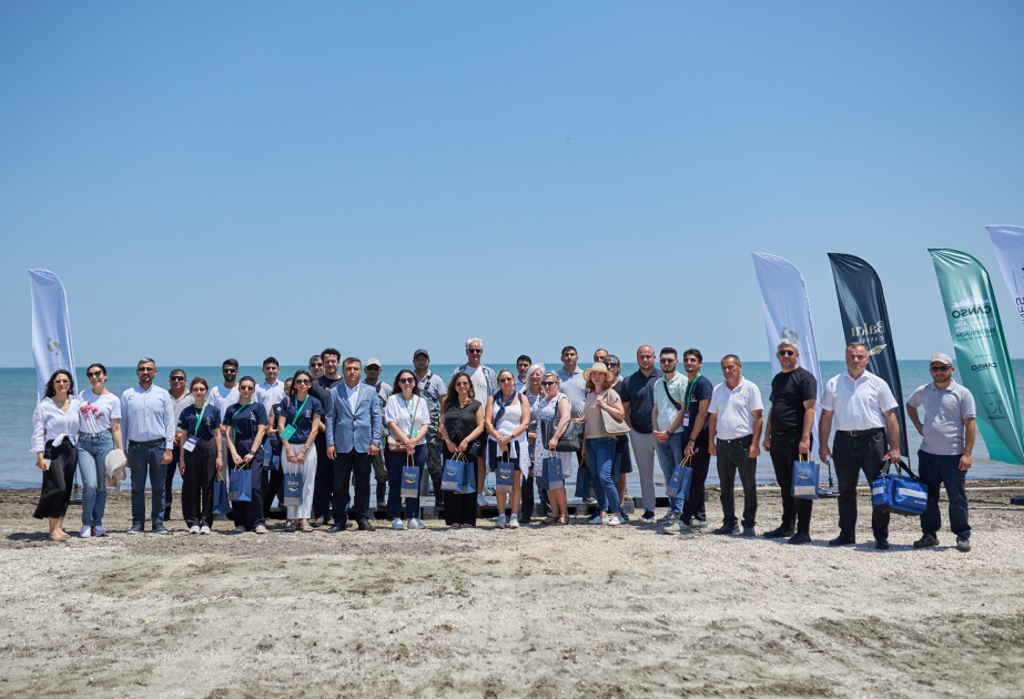 В рамках мероприятия CANSO в Каспий выпустили 5000 тысяч мальков рыб осетровых пород