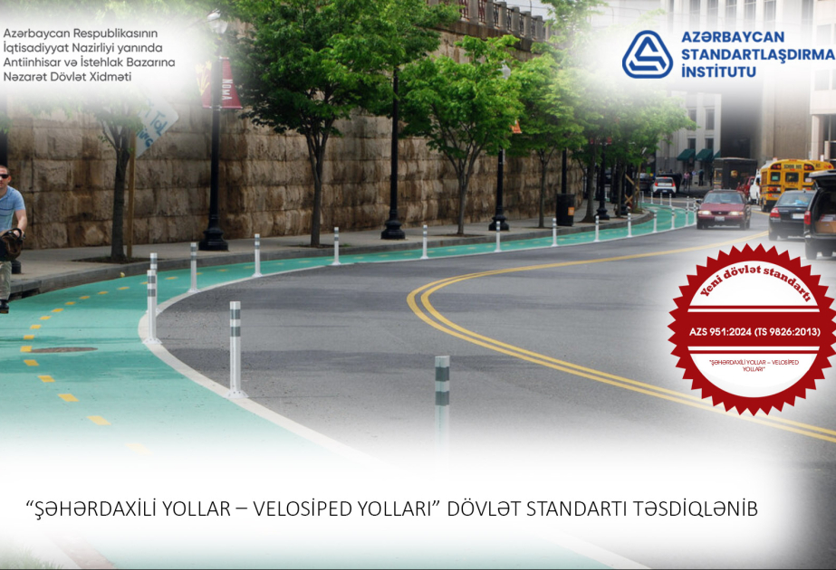 Velosiped yolları ilə bağlı dövlət standartı qəbul edilib