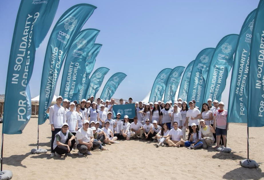Coastal Cleanup Initiative organized with COP29 volunteers