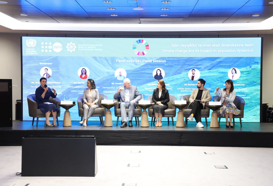 Baku hosts event on climate change and its impact on population dynamics as part of the "29 Climate Conversations: The Road to COP29" series