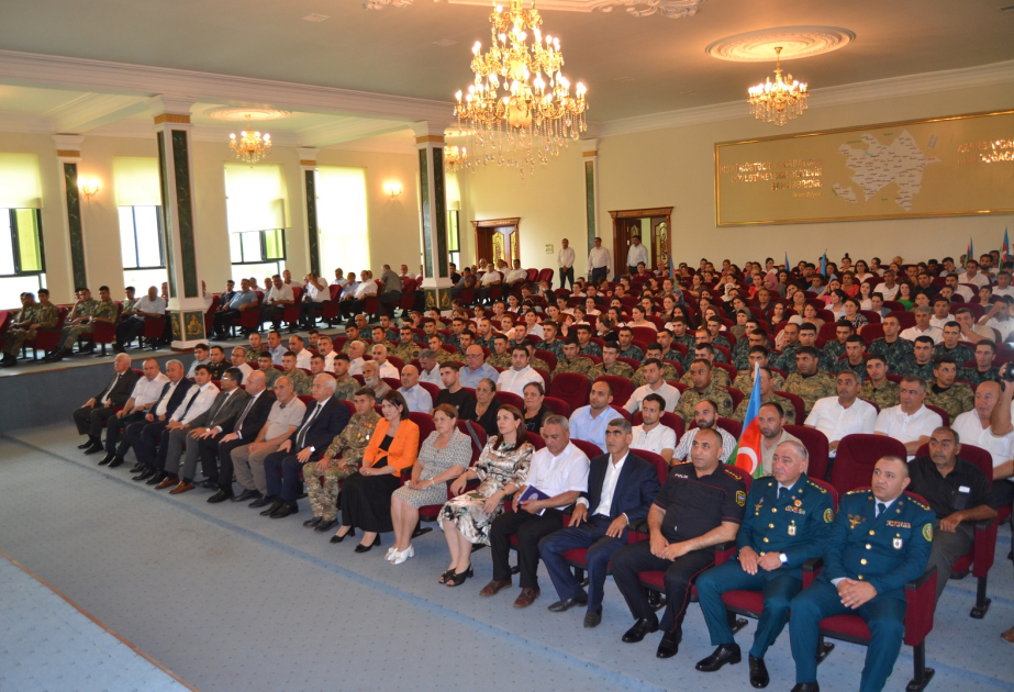 Füzulidə Milli Qurtuluş Gününə həsr edilən tədbir keçirilib