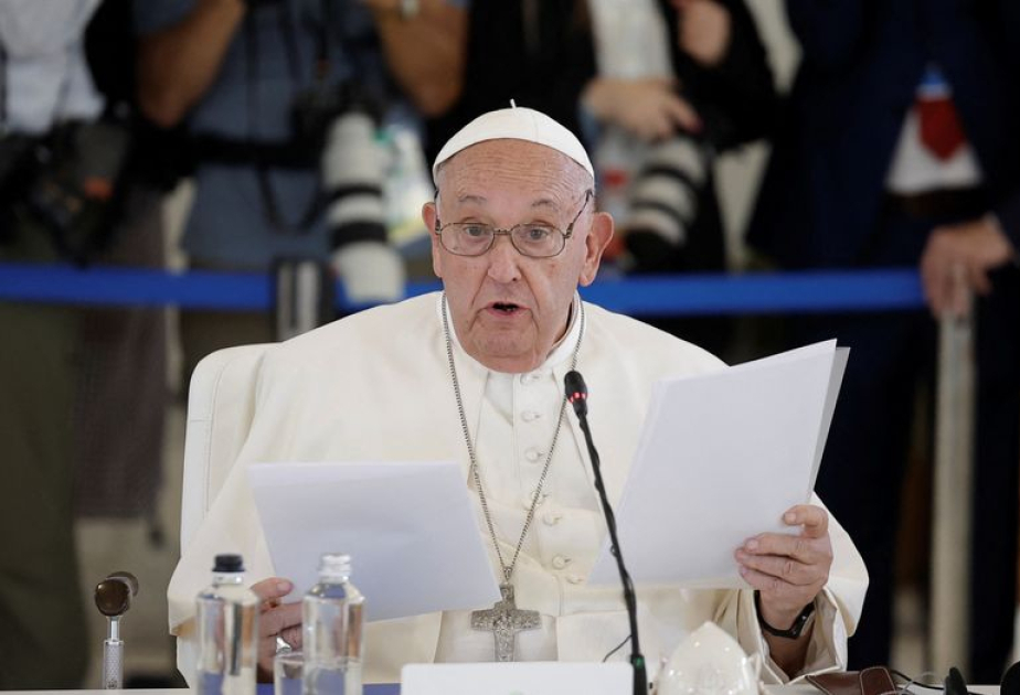 Pope warns of potential dangers from AI