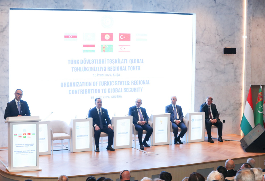 Shusha hosts discussions on regional contribution of Organization of Turkic States to global security