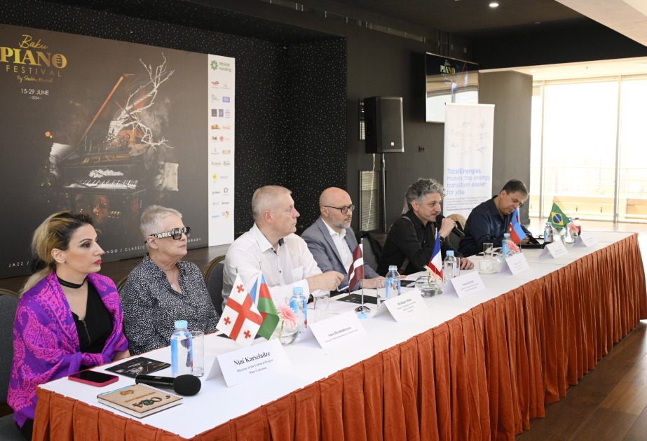 III Beynəlxalq Bakı Piano Festivalı ərəfəsində mətbuat konfransı keçirilib