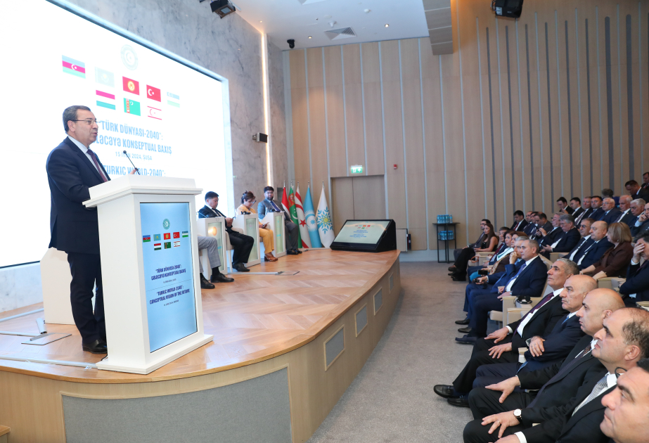 Shusha-hosted conference features panel session on "Turkic World-2040: a conceptual vision of the future"