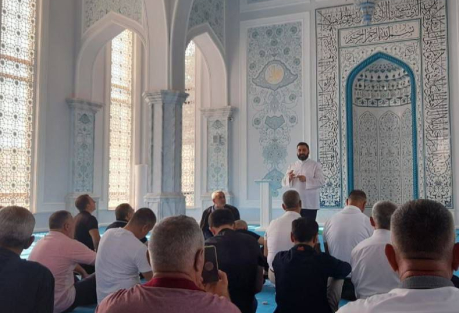 Zəngilanda Bayram namazı qılınıb