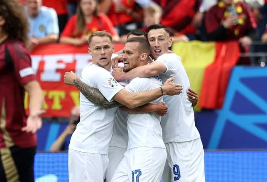 Slovakia shock Belgium with 1-0 win in Group E match of EURO 2024