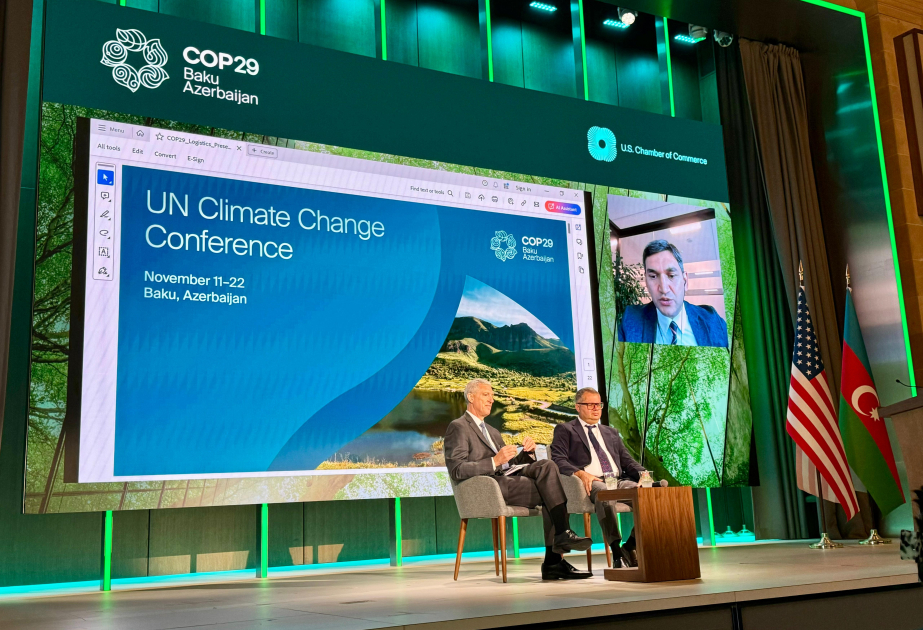 Vaşinqtonda Azərbaycanın COP29 sədrliyinə dair tədbir keçirilib VİDEO
