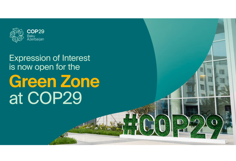 El portal de manifestaciones de interés de la Zona Verde de la COP29 ya está abierto para expositores y socios