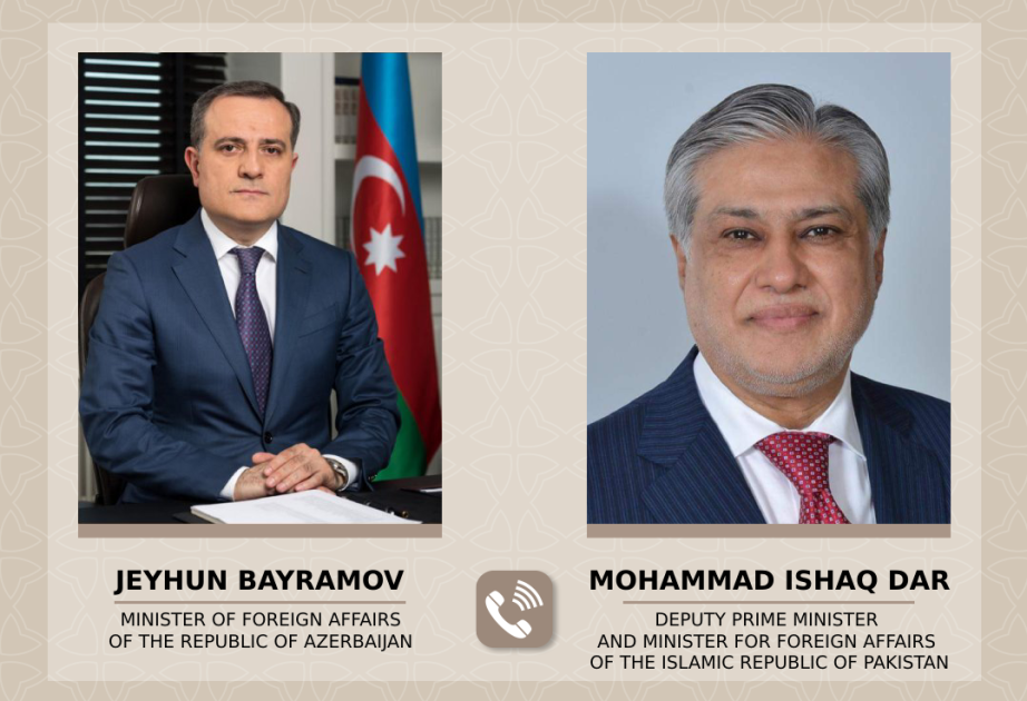 Entretien téléphonique entre les chefs de la diplomatie azerbaïdjanaise et pakistanaise