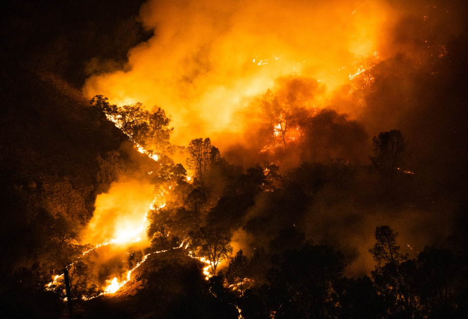 Wildfires rage across Northern California