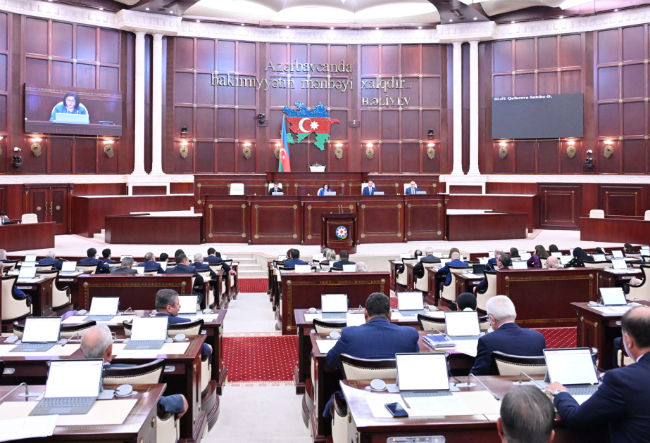 Парламент обратился к Президенту в связи с назначением внеочередных выборов в Милли Меджлис